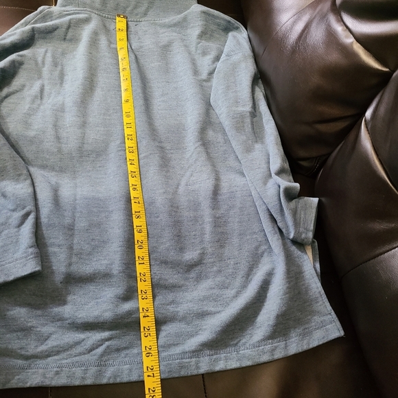 Lou & Grey Cowl Neck Marled Sweater Fleece Lined M - Picture 8 of 8